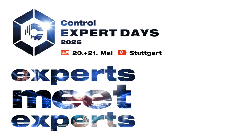 Besuchen Sie uns auf den Control Expert Days 2026